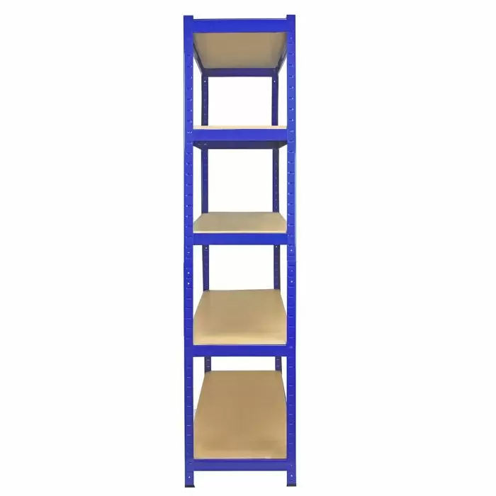 Monster Racking T-Rax Strong Storage Shelves, Blue, 120cm W, 45cm D 5 Monster Racking T-Rax Strong Storage Shelves, Blue, 120cm W, 45cm D - Image 3