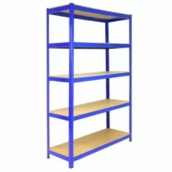 Monster Racking 5 X T-Rax 1200mm X 450mm X 1800mm Blue