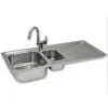KuKoo Stainless Steel Sink And Tap 1 KuKoo Stainless Steel Sink And Tap -Parasol Shop 10451V 001 2nd