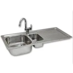 KuKoo Stainless Steel Sink And Tap