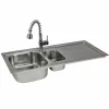 KuKoo Premium Stainless Steel Kitchen Sink & Padstow Tap 2 KuKoo Premium Stainless Steel Kitchen Sink & Padstow Tap -Parasol Shop 10473 001 2nd.jpg.mst