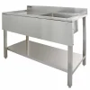 KuKoo Commercial Stainless Steel Sink - Left Hand Drainer 2 KuKoo Commercial Stainless Steel Sink - Left Hand Drainer -Parasol Shop 10634 001 1 2nd.jpg.mst