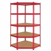 Monster Racking Z-Rax Corner Storage Shelf Unit, Red, 90cm Wide 2 Monster Racking Z-Rax Corner Storage Shelf Unit, Red, 90cm Wide -Parasol Shop 10682 001 2 2nd.jpg.mst