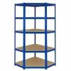 Monster Racking T-Rax Corner Storage Shelf Unit, Blue, 90cm Wide 2 Monster Racking T-Rax Corner Storage Shelf Unit, Blue, 90cm Wide -Parasol Shop 10683 001 2nd.jpg.mst