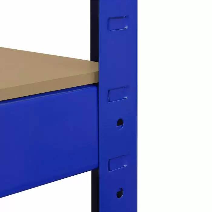 Monster Racking T-Rax Corner Storage Shelf Unit, Blue, 90cm Wide 8 Monster Racking T-Rax Corner Storage Shelf Unit, Blue, 90cm Wide - Image 6