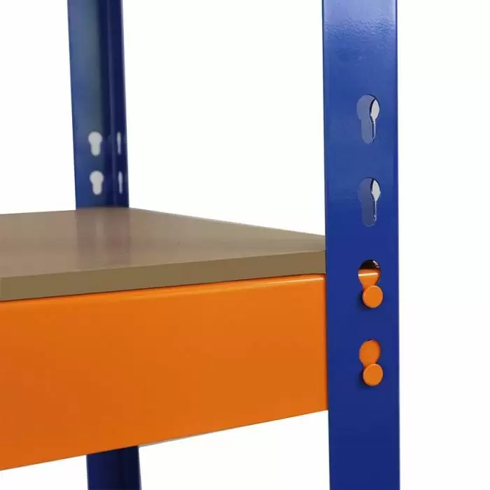 Monster Racking S-Rax Warehouse Storage Shelving, Blue/Orange, 150cm W, 50cm D 7 Monster Racking S-Rax Warehouse Storage Shelving, Blue/Orange, 150cm W, 50cm D - Image 5