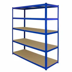 Monster Racking T-Rax 3 X Extra Wide Storage Shelves, Blue, 160cm W, 60cm D 11 Monster Racking T-Rax 3 X Extra Wide Storage Shelves, Blue, 160cm W, 60cm D -Parasol Shop 10692 003 1 2nd.jpg.mst