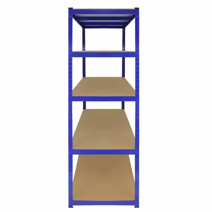 Monster Racking T-Rax Extra Wide Storage Shelves, Blue, 160cm W, 60cm D 6 Monster Racking T-Rax Extra Wide Storage Shelves, Blue, 160cm W, 60cm D - Image 4