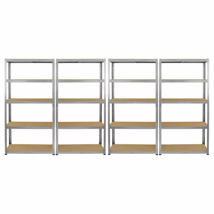 Monster Racking Galwix 90cm Racking Bundle: Corner Shelving And 4 Garage Racking Bays 4 Monster Racking Galwix 90cm Racking Bundle: Corner Shelving And 4 Garage Racking Bays - Image 2