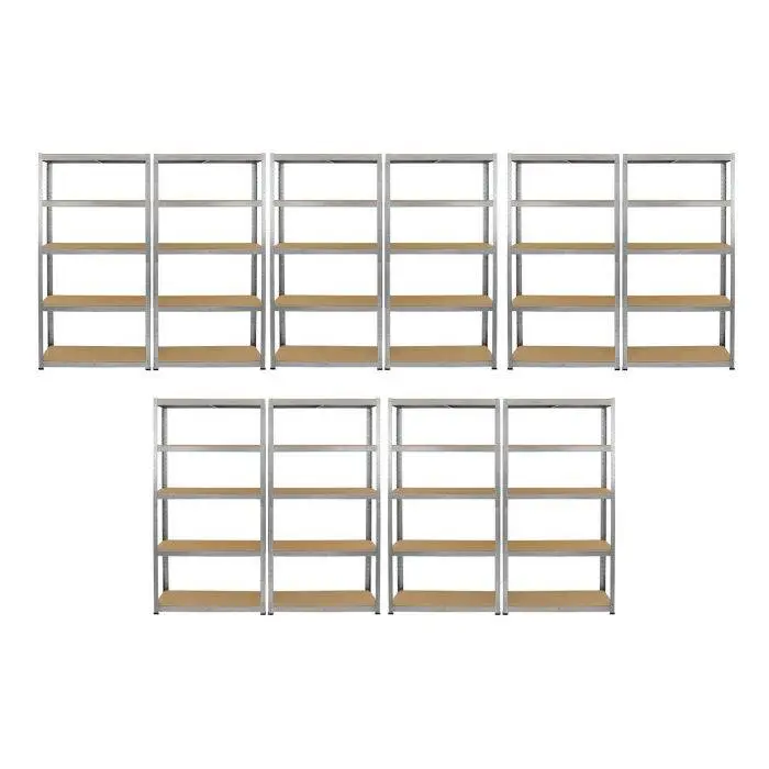 Monster Racking 10 X Galwix Galvanised Steel Shelves, 90cm Wide 3 Monster Racking 10 X Galwix Galvanised Steel Shelves, 90cm Wide