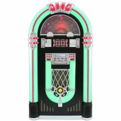 MonsterShop Jukebox Vinyl Record Player & Sound System