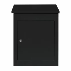 Monster Shop Black Anti-Theft Parcel Post Box