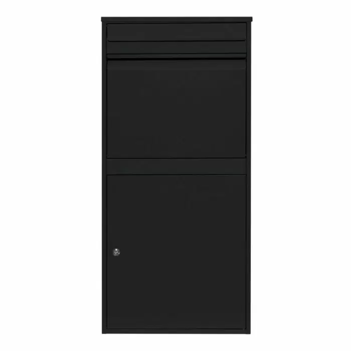 Monster Shop Black Anti-Theft Parcel Post Box XL 3 Monster Shop Black Anti-Theft Parcel Post Box XL