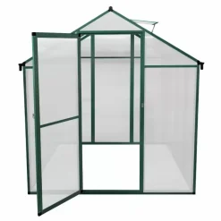 Monster Shop Polycarbonate Greenhouse 6ft X 6ft – Green -Parasol Shop 210609.5.jpg.mst