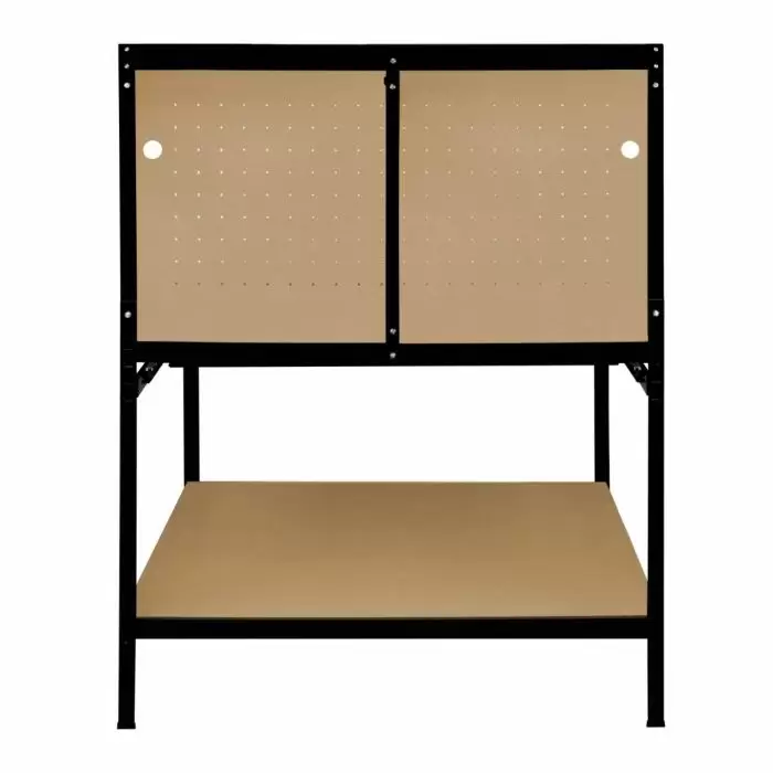 Monster Racking Workbench With Pegboard, Drawer & Light – Black 6 Monster Racking Workbench With Pegboard, Drawer & Light – Black - Image 4