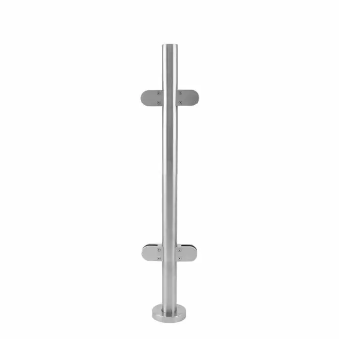 MonsterShop Stainless Steel Balustrade, Mid Post, 90cm H 4 MonsterShop Stainless Steel Balustrade, Mid Post, 90cm H - Image 2