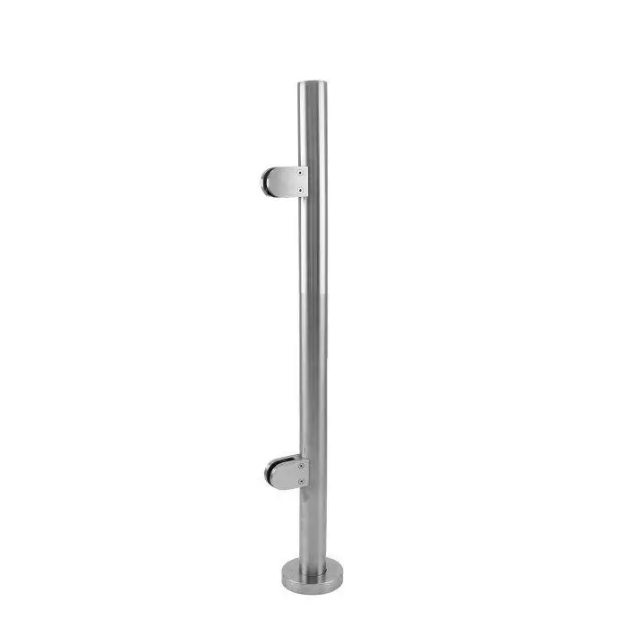 MonsterShop Stainless Steel Balustrade, End Post, 90cm H 3 MonsterShop Stainless Steel Balustrade, End Post, 90cm H