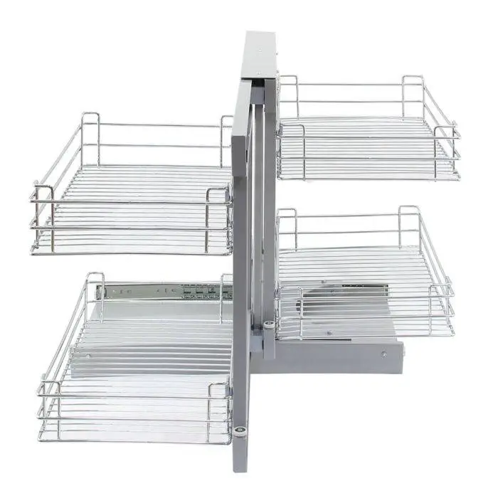 KuKoo Magic Corner Pull Out Kitchen Cupboard Drawers - Left/Right Hand 8 KuKoo Magic Corner Pull Out Kitchen Cupboard Drawers - Left/Right Hand - Image 6