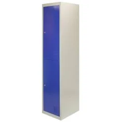MonsterShop 3 X Metal Storage Lockers - Two Doors, Blue - Flatpack 12 MonsterShop 3 X Metal Storage Lockers - Two Doors, Blue - Flatpack -Parasol Shop 23458 003 1 1 2nd