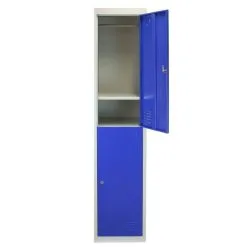 MonsterShop 3 X Metal Storage Lockers - Two Doors, Blue - Flatpack 13 MonsterShop 3 X Metal Storage Lockers - Two Doors, Blue - Flatpack -Parasol Shop 23458 004 1 1 2nd