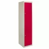 MonsterShop Metal Storage Lockers - Two Doors, Flatpacked, Red -Parasol Shop 23459 001 2 2nd.jpg.mst
