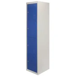 MonsterShop Metal Storage Lockers - Four Doors, Flatpacked, Blue 9 MonsterShop Metal Storage Lockers - Four Doors, Flatpacked, Blue -Parasol Shop 23463 003 2 2nd