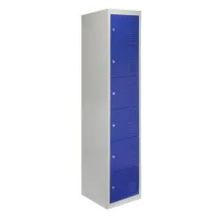 MonsterShop 3 X Metal Storage Lockers - Six Doors, Blue 10 MonsterShop 3 X Metal Storage Lockers - Six Doors, Blue -Parasol Shop 23465 001 1 2nd