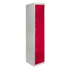 MonsterShop 3 X Metal Storage Lockers - Six Doors, Red 10 MonsterShop 3 X Metal Storage Lockers - Six Doors, Red -Parasol Shop 23466 001 1 2nd