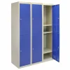 MonsterShop 3 X Metal Storage Lockers - Two Doors, Blue - Flatpack -Parasol Shop 23649 002 1 2nd.jpg.mst
