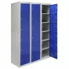 MonsterShop 3 X Metal Storage Lockers - Six Doors, Blue -Parasol Shop 23655 001 2nd.jpg.mst