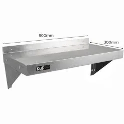 2 X KuKoo Stainless Steel Shelves 900mm X 300mm 11 2 X KuKoo Stainless Steel Shelves 900mm X 300mm -Parasol Shop 24149 002 1 2nd