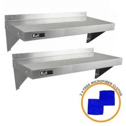 2 X KuKoo Stainless Steel Shelves 1000mm X 300mm 13 2 X KuKoo Stainless Steel Shelves 1000mm X 300mm -Parasol Shop 24150 001 new 2nd