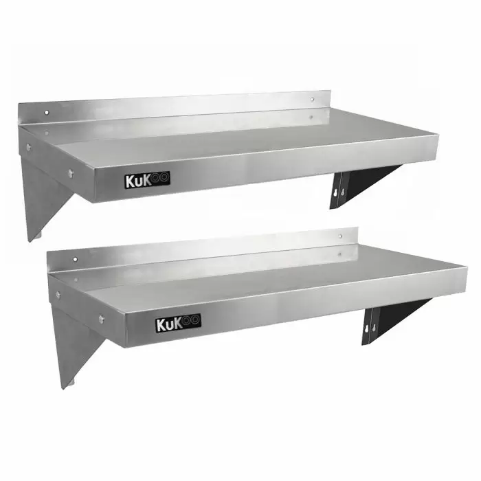 2 X KuKoo Stainless Steel Shelves 1000mm X 300mm 3 2 X KuKoo Stainless Steel Shelves 1000mm X 300mm