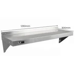 2 X KuKoo Stainless Steel Shelves 900mm - 1940mm 12 2 X KuKoo Stainless Steel Shelves 900mm - 1940mm -Parasol Shop 24151 002 1 2nd