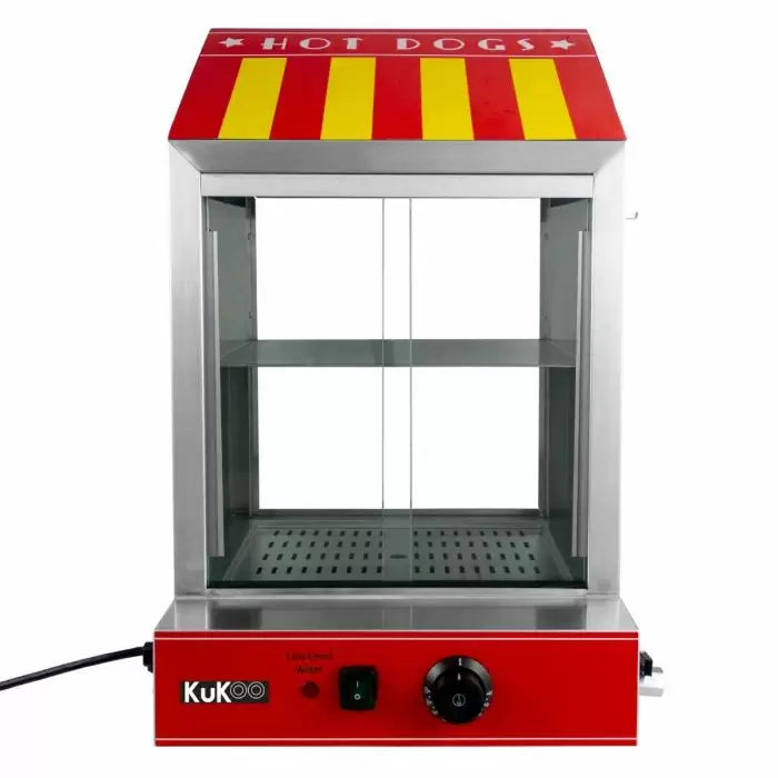KuKoo Commercial Hot Dog Steamer & Cart 4 KuKoo Commercial Hot Dog Steamer & Cart - Image 2