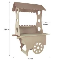 KuKoo Mini Candy Cart Wedding Sweet Stall -Parasol Shop 24241 05 2nd