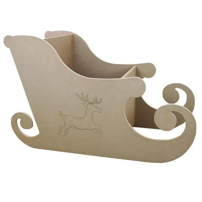 MonsterShop MDF Santa Sleigh 7 MonsterShop MDF Santa Sleigh - Image 5