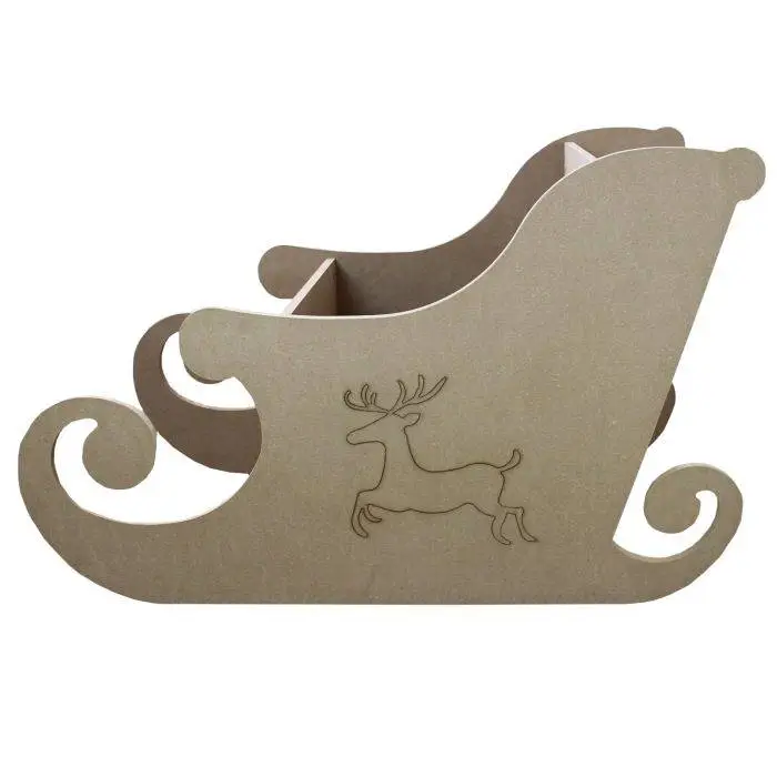 MonsterShop MDF Santa Sleigh 6 MonsterShop MDF Santa Sleigh - Image 4