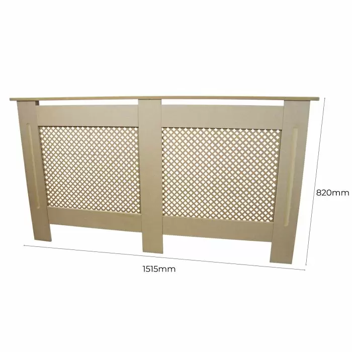 MonsterShop Radiator Cover MDF Unfinished 1515mm 7 MonsterShop Radiator Cover MDF Unfinished 1515mm - Image 5