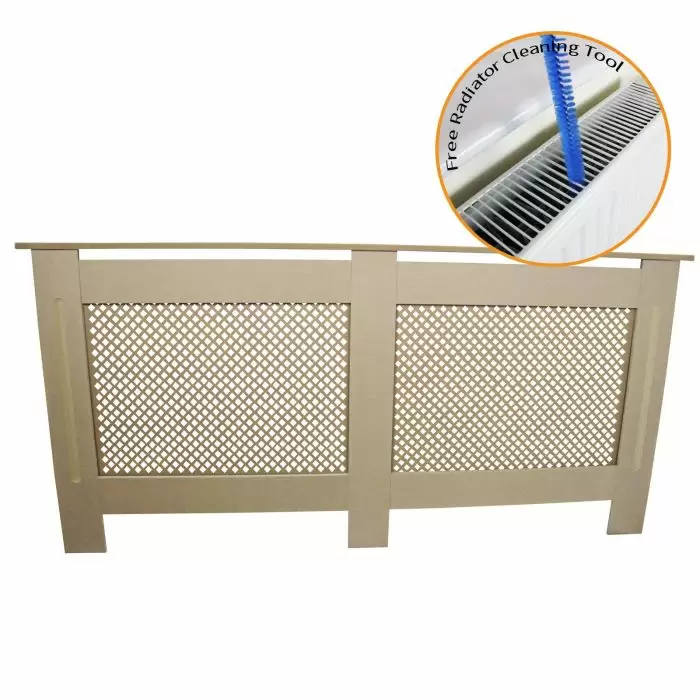 MonsterShop Radiator Cover MDF Unfinished 1720mm 4 MonsterShop Radiator Cover MDF Unfinished 1720mm - Image 2
