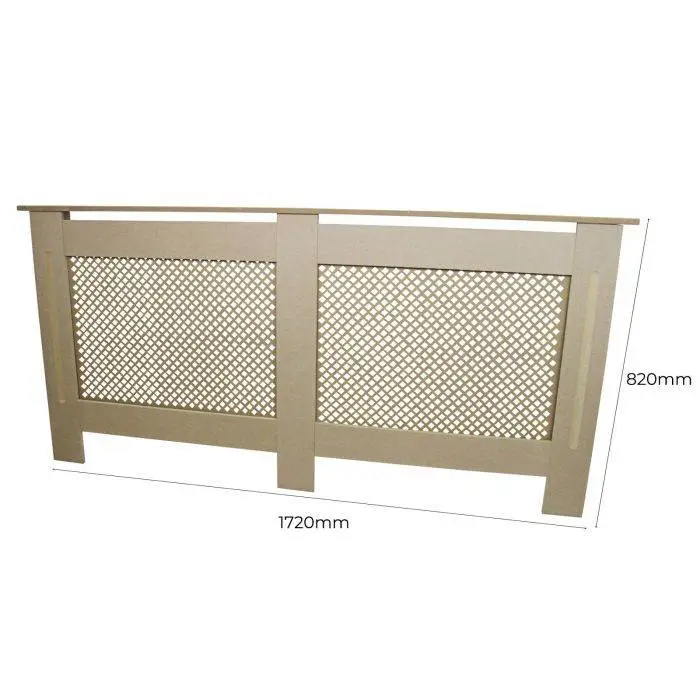 MonsterShop Radiator Cover MDF Unfinished 1720mm 7 MonsterShop Radiator Cover MDF Unfinished 1720mm - Image 5