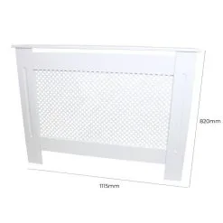 MonsterShop Radiator Cover MDF White 1115mm -Parasol Shop 24297 radiator cover white 1115mm 004 2nd