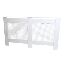 MonsterShop Radiator Cover MDF White 1515mm -Parasol Shop 24298 radiator covers white 1515mm 003 2nd