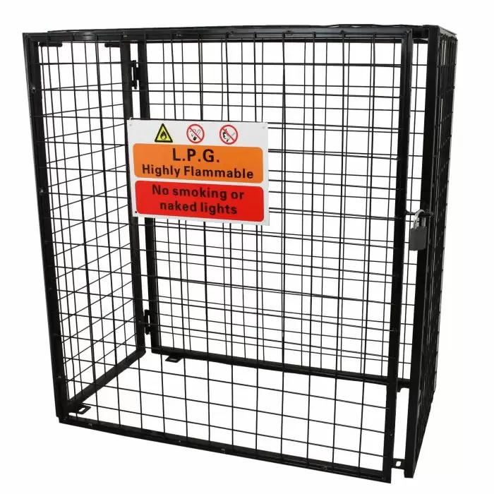 MonsterShop Gas Bottle Mesh Cage 920mm 3 MonsterShop Gas Bottle Mesh Cage 920mm