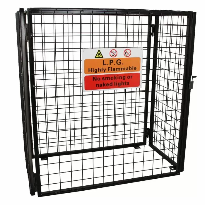 MonsterShop Gas Bottle Mesh Cage 920mm 6 MonsterShop Gas Bottle Mesh Cage 920mm - Image 4