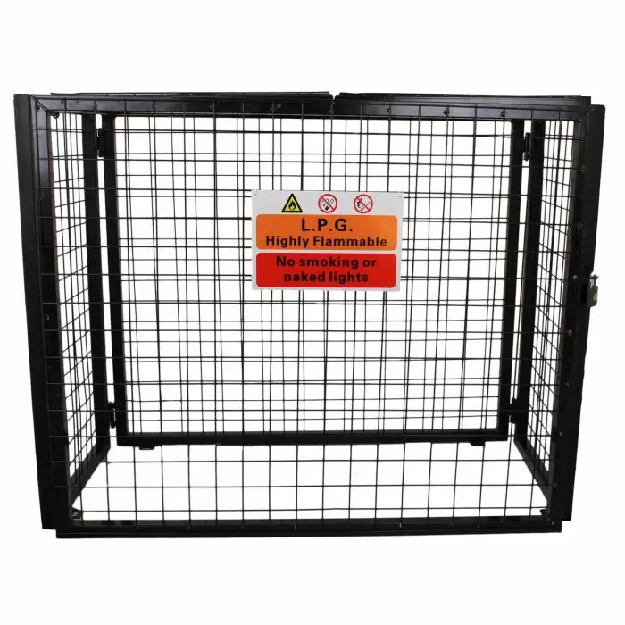 MonsterShop Gas Bottle Mesh Cage 900mm 6 MonsterShop Gas Bottle Mesh Cage 900mm - Image 4