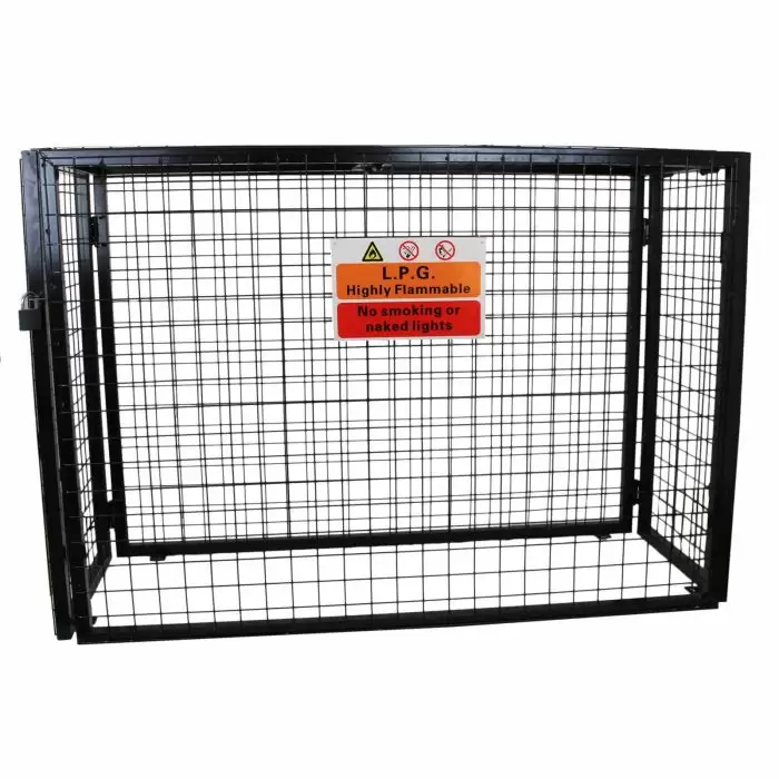 MonsterShop Gas Bottle Mesh Cage 1000mm 3 MonsterShop Gas Bottle Mesh Cage 1000mm