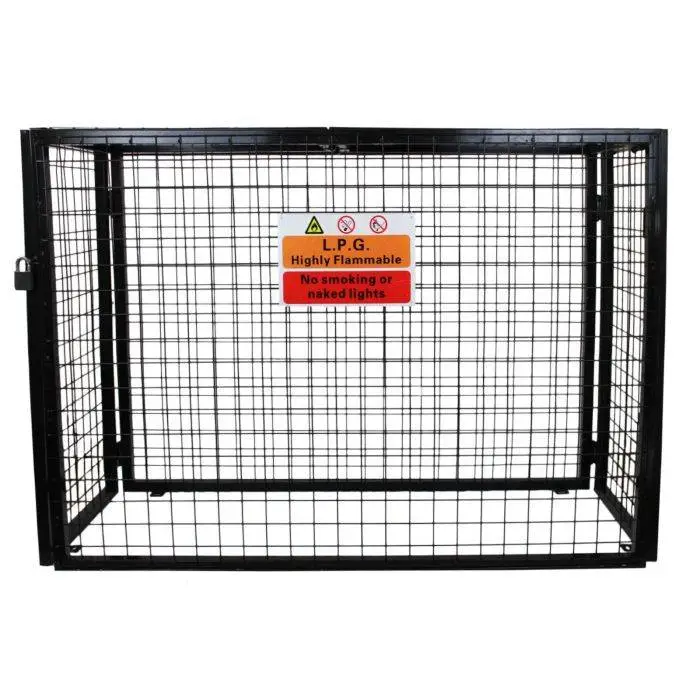 MonsterShop Gas Bottle Mesh Cage 1000mm 4 MonsterShop Gas Bottle Mesh Cage 1000mm - Image 2