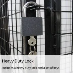 MonsterShop Gas Bottle Mesh Cage 1000mm 11 MonsterShop Gas Bottle Mesh Cage 1000mm -Parasol Shop 24303 005 2nd