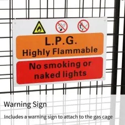 MonsterShop Gas Bottle Mesh Cage 1000mm 12 MonsterShop Gas Bottle Mesh Cage 1000mm -Parasol Shop 24303 007 2nd